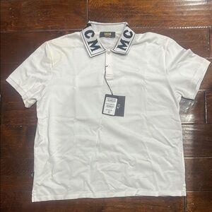 MCM White Men's Shirt -XXL
